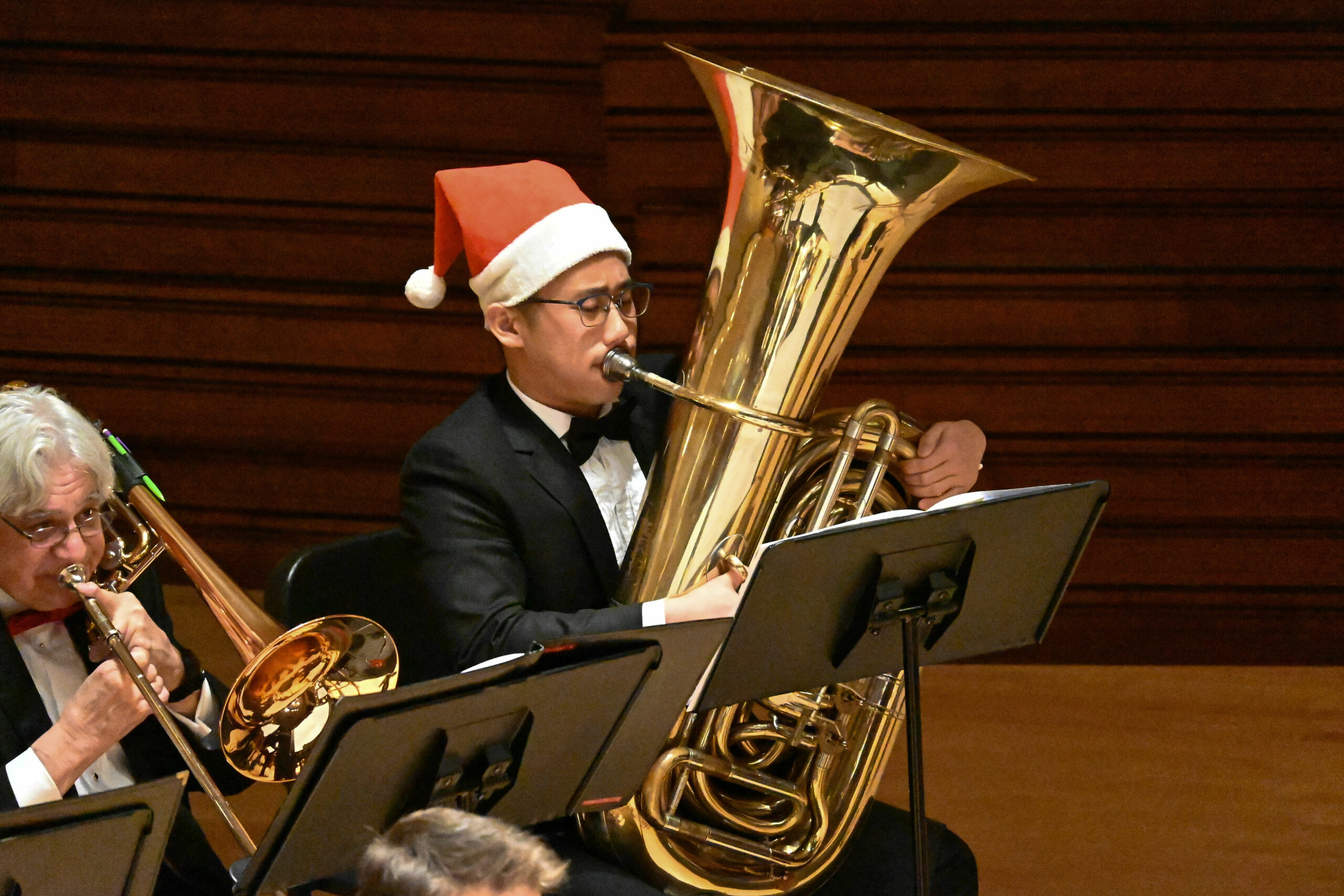 Holiday Tuba Player